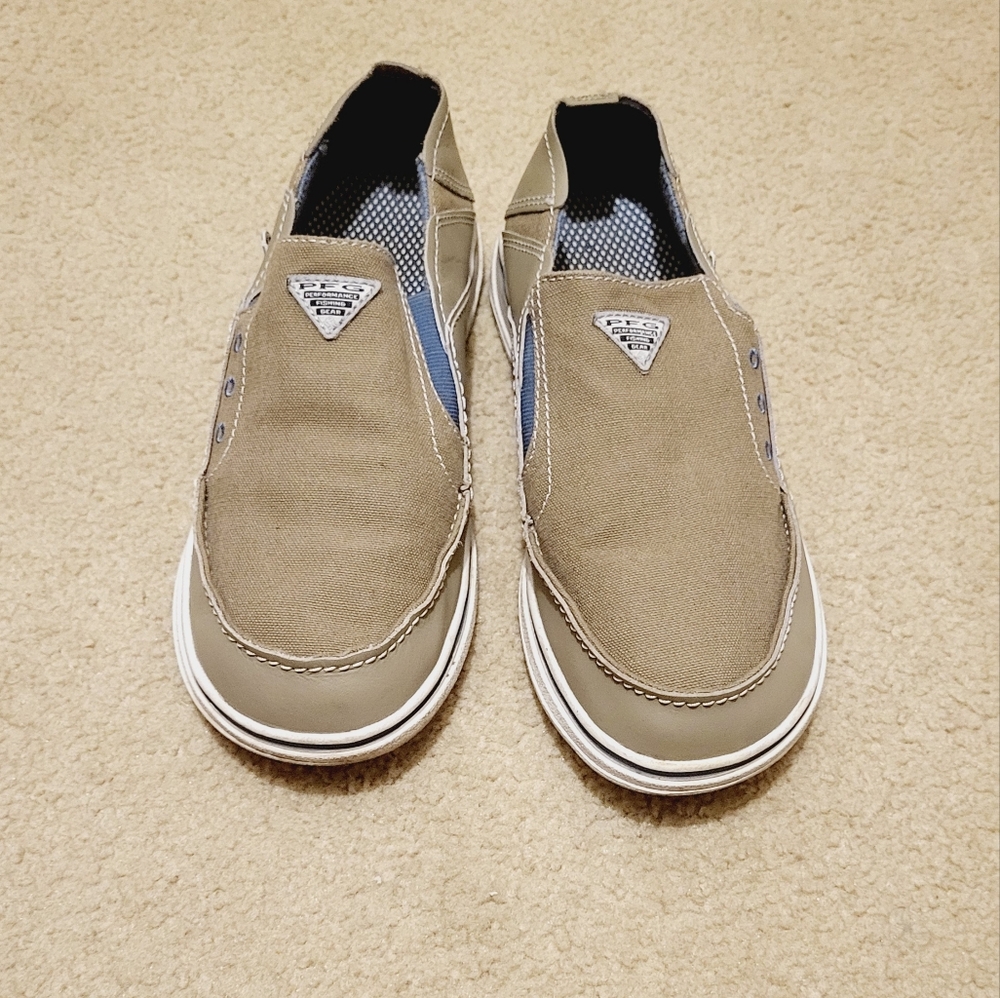 Boys Columbia Bahama PFG  boat shoes.